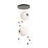 Hubbardton Forge Abacus 4 Light Round LED Pendant Model: 139052-LED-STND-05-YL0694