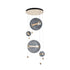 Hubbardton Forge Abacus 4 Light Round LED Pendant Model: 139052-LED-STND-05-YL0694