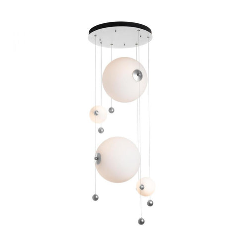 Hubbardton Forge Abacus 4 Light Round LED Pendant Model: 139052-LED-STND-05-YL0694