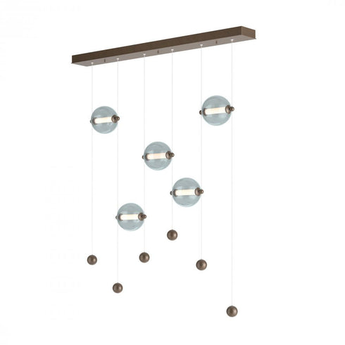 Hubbardton Forge Abacus 5 Light LED Pendant Model: 139050-LED-STND-10-YL0668