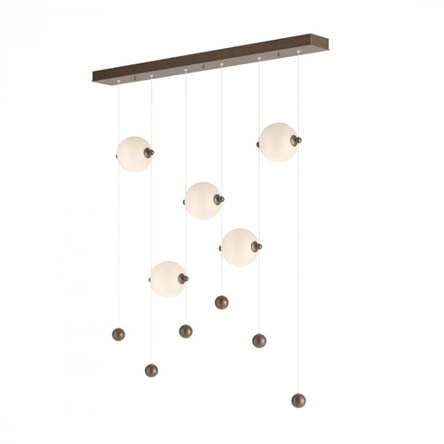 Hubbardton Forge Abacus 5 Light LED Pendant Model: 139050-LED-STND-10-YL0668