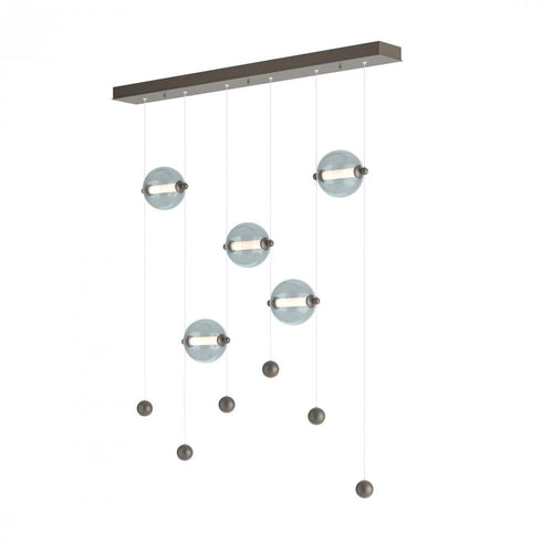 Hubbardton Forge Abacus 5 Light LED Pendant Model: 139050-LED-STND-10-YL0668
