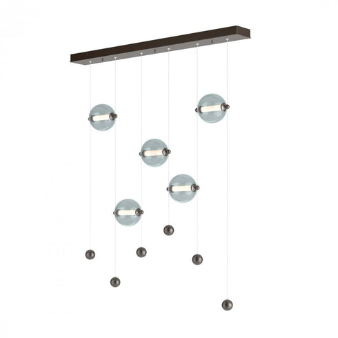 Hubbardton Forge Abacus 5 Light LED Pendant Model: 139050-LED-STND-10-YL0668