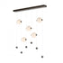 Hubbardton Forge Abacus 5 Light LED Pendant Model: 139050-LED-STND-10-YL0668