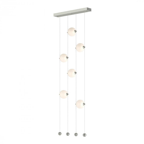Hubbardton Forge Abacus 6 Light Ceiling To Floor LED Pendant Model: 139055-LED-STND-07-GG0668