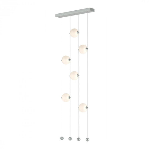 Hubbardton Forge Abacus 6 Light Ceiling To Floor LED Pendant Model: 139055-LED-STND-07-GG0668