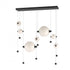 Hubbardton Forge Abacus 7 Light Double Linear LED Pendant Model: 139054-LED-STND-07-YL0694
