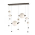 Hubbardton Forge Abacus 7 Light Double Linear LED Pendant Model: 139054-LED-STND-07-YL0694