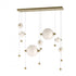 Hubbardton Forge Abacus 7 Light Double Linear LED Pendant Model: 139054-LED-STND-07-YL0694