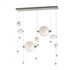 Hubbardton Forge Abacus 7 Light Double Linear LED Pendant Model: 139054-LED-STND-07-YL0694