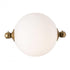 Hubbardton Forge Abacus LED Glass Module in Bronze Finish Model: 905207-LED-05-GG0668