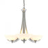 Hubbardton Forge Aegis 3 Arm Chandelier Model: 101260-SKT-25-GG0136