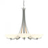 Hubbardton Forge Aegis 5 Arm Chandelier Model: 101261-SKT-82-GG0123