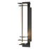Hubbardton Forge After Hours Outdoor Sconce in Coastal Oil Rubbed Bronze Finish Model: 307860-SKT-14-GG0187