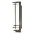 Hubbardton Forge After Hours Outdoor Sconce in Coastal Oil Rubbed Bronze Finish Model: 307860-SKT-14-GG0187