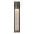 Hubbardton Forge Airis Medium Dark Sky Friendly Outdoor Sconce in Coastal Oil Rubbed Bronze Finish Model: 307920-SKT-14-II0211