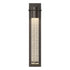 Hubbardton Forge Airis Medium Dark Sky Friendly Outdoor Sconce in Coastal Oil Rubbed Bronze Finish Model: 307920-SKT-14-II0211