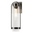 Hubbardton Forge Alcove Medium Outdoor Sconce in Coastal Oil Rubbed Bronze Finish Model: 302556-SKT-14-FD0742