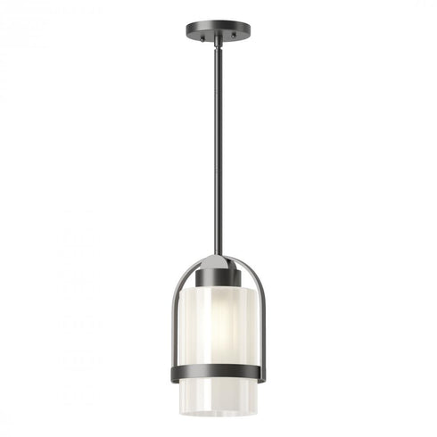 Hubbardton Forge Alcove Outdoor Pendant in Coastal Oil Rubbed Bronze Finish Model: 362555-SKT-MULT-14-FD0744