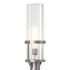 Hubbardton Forge Alcove Outdoor Post Light in Coastal Oil Rubbed Bronze Finish Model: 342025-SKT-14-FD0745