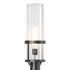 Hubbardton Forge Alcove Outdoor Post Light in Coastal Oil Rubbed Bronze Finish Model: 342025-SKT-14-FD0745