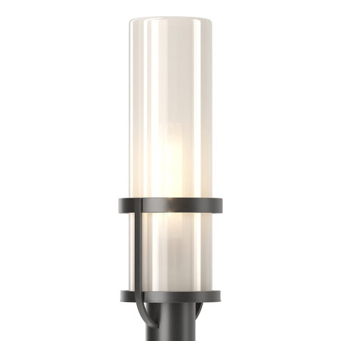 Hubbardton Forge Alcove Outdoor Post Light in Coastal Oil Rubbed Bronze Finish Model: 342025-SKT-14-FD0745