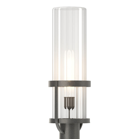 Hubbardton Forge Alcove Outdoor Post Light in Coastal Oil Rubbed Bronze Finish Model: 342025-SKT-14-FD0745