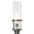 Hubbardton Forge Alcove Outdoor Post Light in Coastal Oil Rubbed Bronze Finish Model: 342025-SKT-14-FD0745