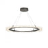 Hubbardton Forge Anemone Circular LED Pendant in Bronze Finish Model: 139772-LED-STND-05