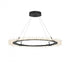 Hubbardton Forge Anemone Circular LED Pendant in Bronze Finish Model: 139772-LED-STND-05