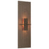 Hubbardton Forge Aperture Vertical Sconce Model: 217520-SKT-25-ZB0273