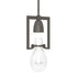 Hubbardton Forge Apothecary Mini Pendant in Bronze Finish Model: 187520-SKT-MULT-05-ZM0572