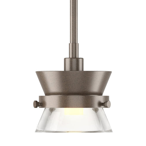 Hubbardton Forge Apparatus Mini Pendant in Bronze Finish Model: 187250-SKT-MULT-05-ZM0378