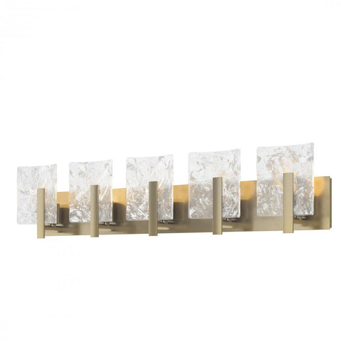 Hubbardton Forge Arc 5 Light Bath Sconce in Black Finish Model: 201313-SKT-10-YR0719