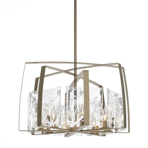 Hubbardton Forge Arc 8 Light Pendant Model: 131312-SKT-MULT-84-YR0699