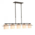 Hubbardton Forge Arc Ellipse 5 Light Pendant Model: 137525-SKT-STND-85-GG0182