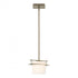 Hubbardton Forge Arc Ellipse Mini Pendant in Bronze Finish Model: 188200-SKT-MULT-05-GG0182