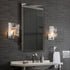 Hubbardton Forge Arc Large 1 Light Bath Sconce in Black Finish Model: 201310-SKT-10-YR0699