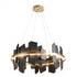 Hubbardton Forge Ardesia Circular LED Pendant Model: 139665-LED-STND-14-SL