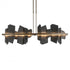 Hubbardton Forge Ardesia Linear LED Pendant Model: 139666-LED-SHRT-82-SL