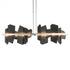 Hubbardton Forge Ardesia Linear LED Pendant Model: 139666-LED-SHRT-82-SL
