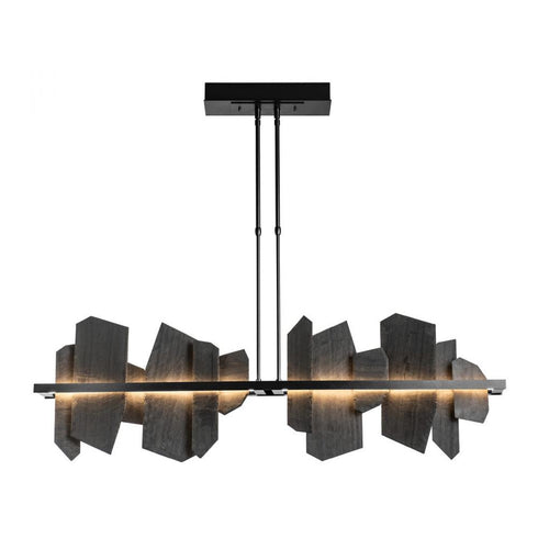 Hubbardton Forge Ardesia Linear LED Pendant Model: 139666-LED-STND-86-SL