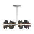 Hubbardton Forge Ardesia Linear LED Pendant Model: 139666-LED-STND-86-SL