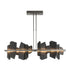 Hubbardton Forge Ardesia Linear LED Pendant Model: 139666-LED-STND-86-SL