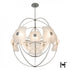 Hubbardton Forge Astra Orb Large Pendant in Sterling Finish Model: 131503-SKT-MULT-85-FD0852