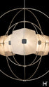 Hubbardton Forge Astra Orb Large Pendant in Sterling Finish Model: 131503-SKT-MULT-85-FD0852