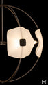Hubbardton Forge Astra Orb Small Pendant in Dark Smoke Finish Model: 131500-SKT-MULT-07-FD0835