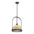 Hubbardton Forge Atlas Small Pendant in Bronze Finish Model: 187462-SKT-MULT-05-05
