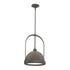 Hubbardton Forge Atlas Small Pendant in Bronze Finish Model: 187462-SKT-MULT-05-05