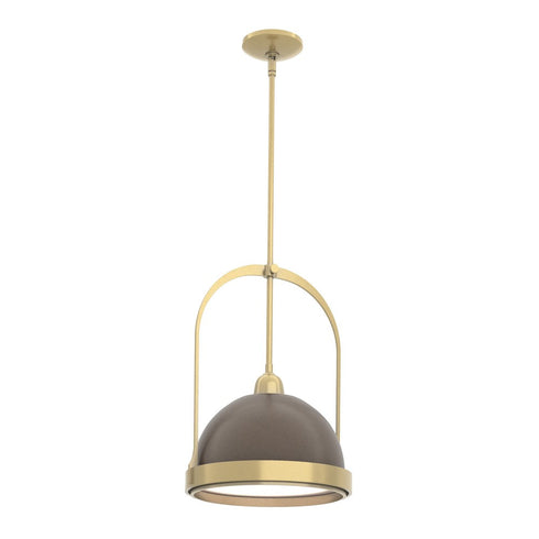 Hubbardton Forge Atlas Small Pendant in Bronze Finish Model: 187462-SKT-MULT-05-05